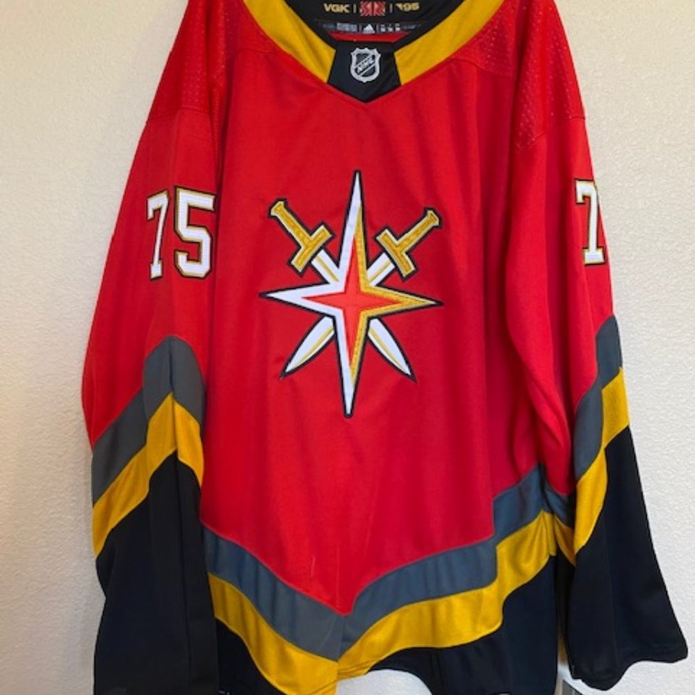 Reaves #75 Vegas Golden Knights Red Retro Jersey